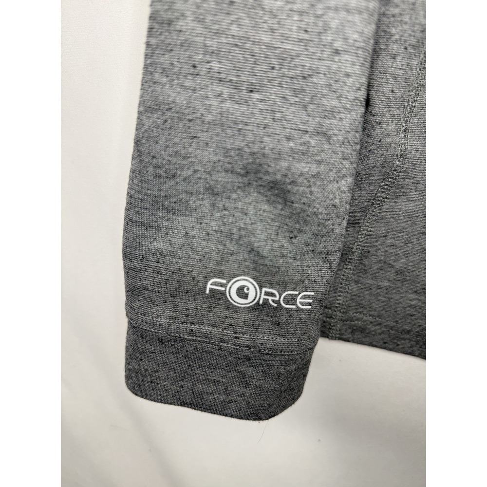 Carhartt Force Men's XL Gray 1/4 Zip Pullover Long Sleeve Performance Shirt - Picture 8 of 10